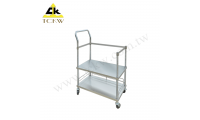Two-shelved Stainless Steel Utility Cart(TW-118S) 